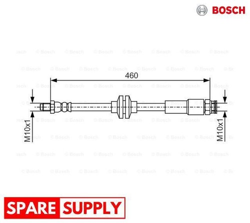 Brake hose for abarth grande - brake,