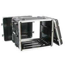 19" 8U Rack Flight Case ABS Pulse ABS-8U - Rack Mount Equipment Cabinet Case DJ