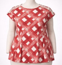 Next BNWT Size 20 Red Blouse