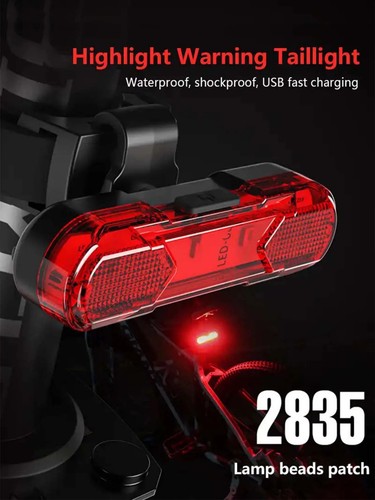 Bicycle light rear - bicycle, back