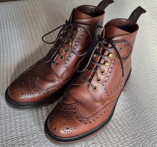 Loake leather boots glendale - boots,