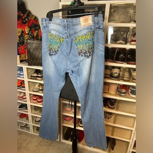 Ecko red denim - red, y2k