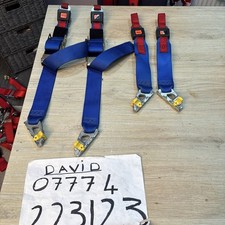 UNWIN Wheelchair Straps -2 Front And 2 Rear Which Shorten Or Lengthen