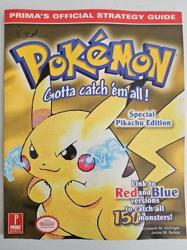 Pokemon yellow prima s - pokemon, (prima's