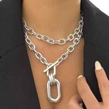 Link Chain Toggle Necklace