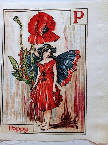 Poppy alphabet flower - poppy,