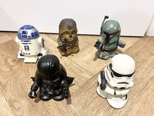 Star Wars STORMTROOPER VADAR TOY BUNDLE BURGER KING Action Figure 2001 TOMY