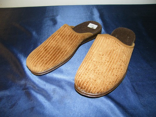 Slippers fine shoes brown cord - slippers,