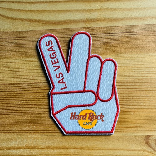 Hard rock cafe badge las - rock,