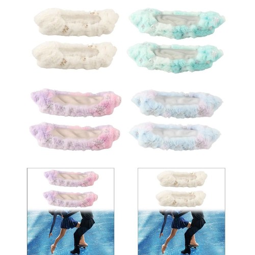 Ice skate shoes covers flannel - skate,