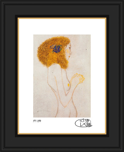 Gustav klimt lithograph the - klimt,, lithograph,