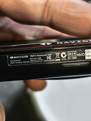 Navigon sat nav and - vw,