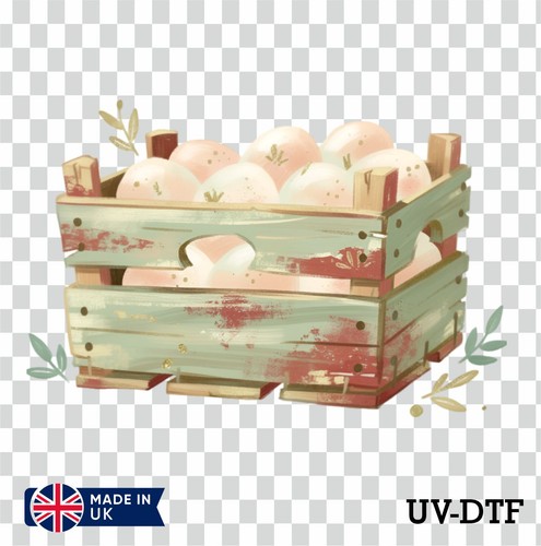 Egg cardboard uv - in, a