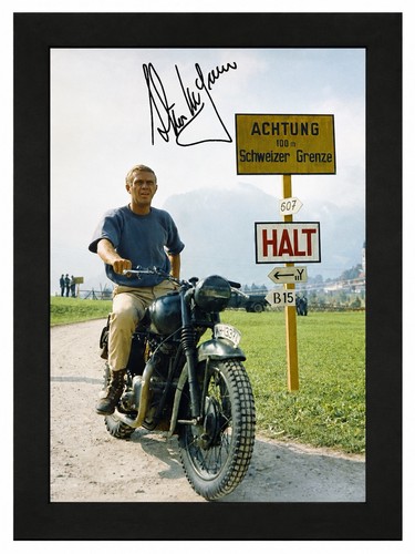 Steve mcqueen signed - signed, autograph