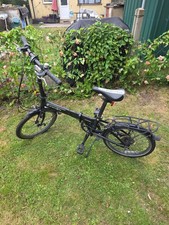 Dahon Vitesse D8 Folding Bike, 20" Wheels Black 8 Speed , Black 