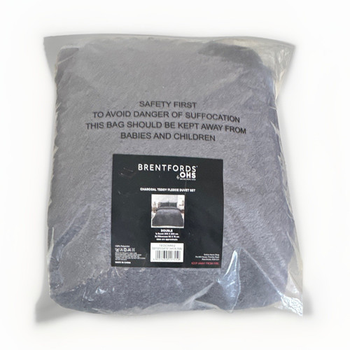 Brentfords charcoal teddy - charcoal,