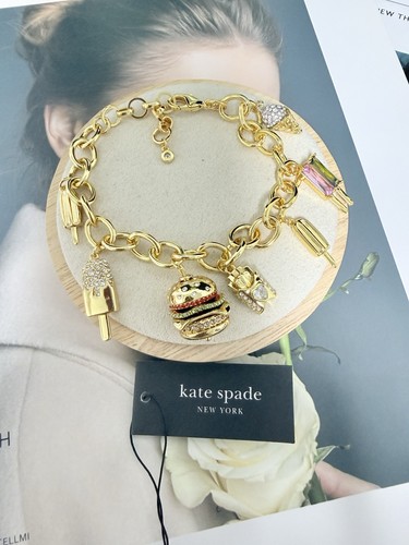 Kate spade fast food charm - kate,