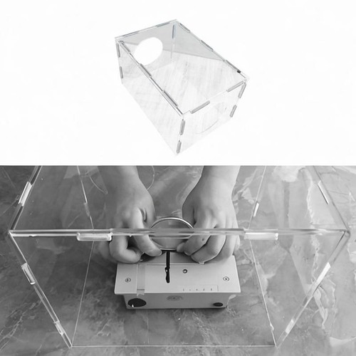 Grinding dust box diy - grinding,
