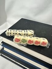 Vintage Unused New Poker Dice