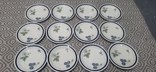 Wedgewood Bramble Tea Saucer's / Side Plates x12