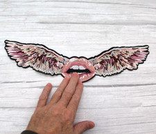 Flying Lip Mouth Wing Patch
