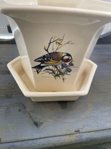 Vintage kingsware pottery - kingsware, bird