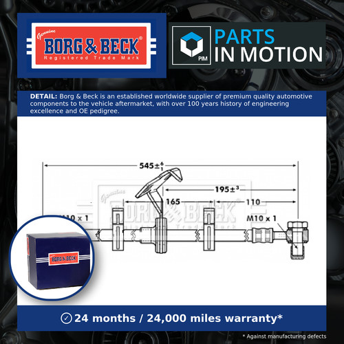 Brake hose fits mercedes - fits,