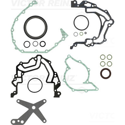 Complete engine gasket set - engine,
