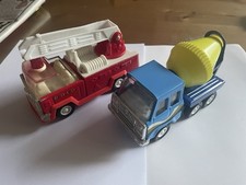 Buddy Boy Toy Cement Mixer And Fire Engine