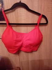 Red Bra Stretch Size Xl Worn