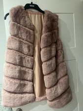 faux fur gilet
