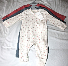 M&S 3 pack of babygrows - age