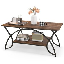 Modern Wood Grain Coffee Table