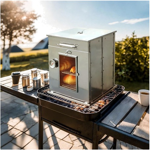 Wood burning camp - burning,