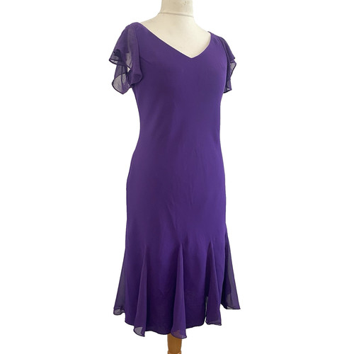 Vintage 1990s purple dress 20s - vintage,