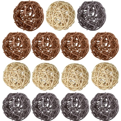 Wicker rattan balls - wicker,