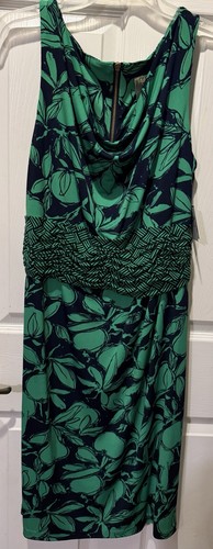 Taylor green navy floral cowl - taylor,