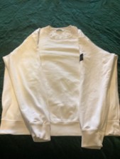 Stone Island Sweatshirt , White , XXXL 28” Pit To Pit