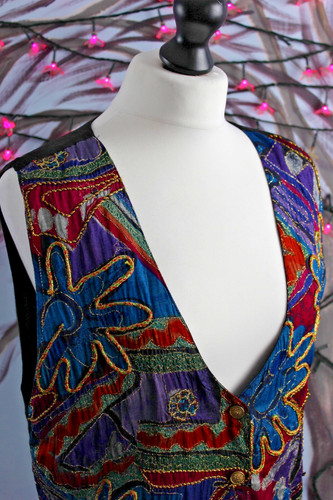 Vtg waistcoat vest - vest, 💯