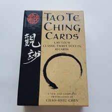Tao Te Ching Cards Lao Tzus Classic Taoist teaching booklet Marlowe tarot