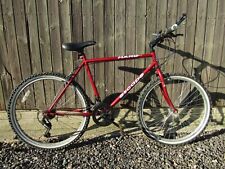 Haro Escape Mens Red Mountain Bike Gents Bicycle 10 Speed Shimano Gear 20" Frame