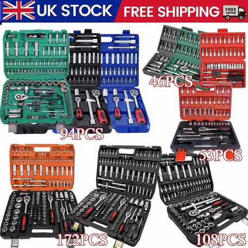 Professional socket set 2 - socket, 1/2"