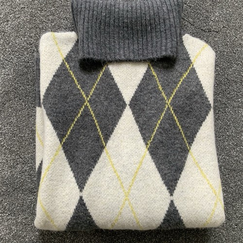 Pringle argyle grey - grey, yellow
