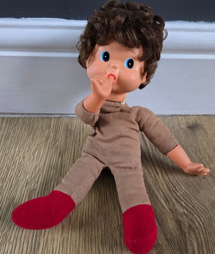 Vintage thumb sucking - , beanie