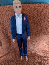 Barbie ken doll 2016 blue - doll,