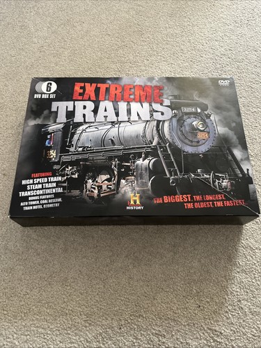 Extreme trains dvd box - trains,