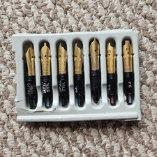 7 Vintage Osmiroid Fountain