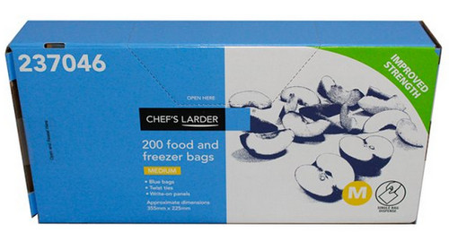 Chefs larder 200 medium - larder, blue