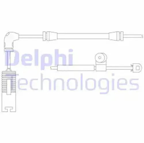 Brake pad wear sensor - , disc