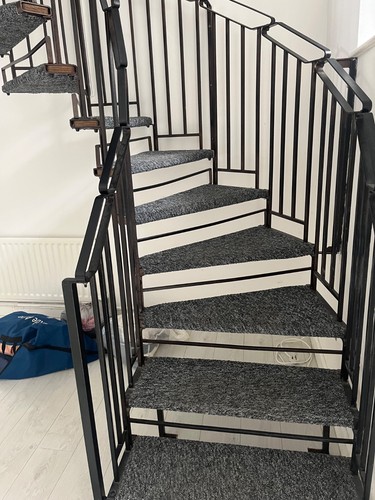 Iron spiral staircase - iron,